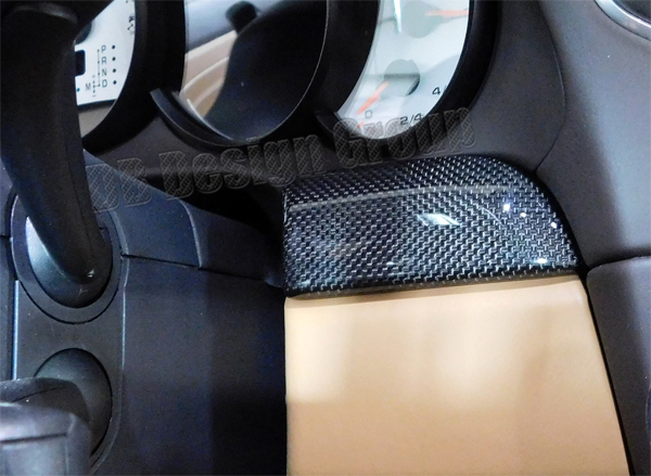  Porsche 981 carbon Zierleiste Armaturenbrett Dekor Leiste Zierteil Verkleidung Instrumententräger Blende