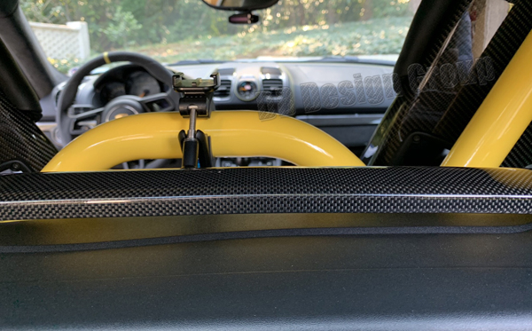  Porsche 981 Carbon Bügel Gepäckablage Ablage Blende Interieur Carbonteile