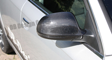 Audi A6 4F RS6 S6 carbon side mirrors side mirror housings shell mirror caps exterior carbon parts 