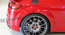  Audi TT 8S TTRS TTS carbon fuel door gas tank lid cover exterior carbon parts 