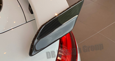  Audi TT 8S TTS TTRS carbon rear wing end blades rear deck lid spoiler caps exterior carbon parts 