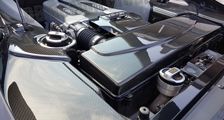  Audi R8 42 carbon engine bay trim panel airbox cover lid exterior carbon parts 
