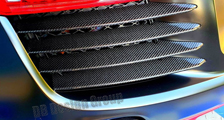  Audi R8 42 carbon air intake vent slats engine cooling outlet trim rear bumper carbon parts 
