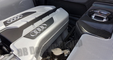  Audi R8 42 carbon engine bay trim panel heat wall exterior carbon parts 