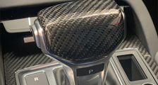  Audi R8 4S carbon gear knob handle shifter selector center console carbon parts 