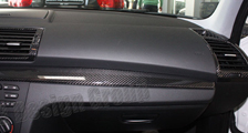  BMW 1er E81 E82 E87 E88 M1 Carbon Dekor Leiste Armaturenbrett Blende Interieur Carbonteile 