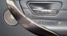  BMW 3er F30 M3 Carbon Zuziehgriff Blende Tür Griff Dekor Einlage Türverkleidung Carbonteile 