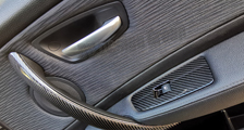  BMW 1er E81 E82 E87 E88 M1 Carbon Zuziehgriff Blende Tür Griff Verkleidung Dekor Fensterheber Schalter Türverkleidung Carbonteile 