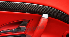  Maserati GranTurismo Carbon Dekor Zierleiste Tür Blende Türverkleidung Carbonteile 