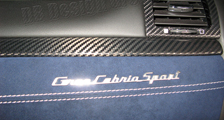  Maserati GranTurismo carbon side dash air vent interior trim lining cover dashboard carbon parts 