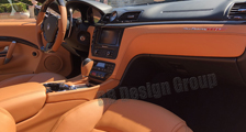 Maserati GranTurismo Carbon Interieur Zierleisten Dekor Einlagen Blende Armaturenbrett Carbonteile 