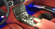  Mercedes Benz SLS AMG carbon interior trim lining carbon parts 