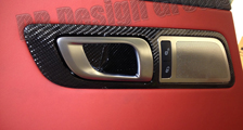  Mercedes Benz SLS AMG carbon door grab handle trim loud speaker cover door panel carbon parts 