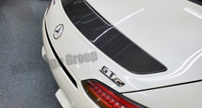  Mercedes Benz AMG GT C Roadster Carbon Spoiler Heck Deckel Flügel Exterieur Carbonteile 
