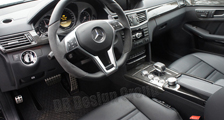  Mercedes Benz W212 E63 AMG carbon center console trim interior cover linings carbon parts 