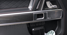  Mercedes Benz W463 G E63 AMG Carbon Dekor Blende Tür Zierleiste Türgriff Türverkleidung Carbonteile 
