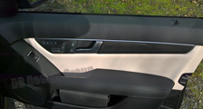  Mercedes Benz W204 C63 AMG carbon door trim lining seat adjusting switch cover door panel carbon parts 