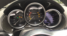  Porsche 981 718 Boxster Cayman Carbon Cockpit Abdeckung Kombiinstrument Tacho Blende Armaturenbrett Carbonteile 