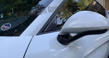  Porsche 718 981 991 911 carbon sport design mirror housing cover window triangle trim side mirrors carbon parts 