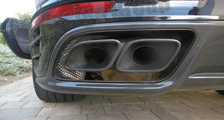  Porsche 991 991.2 turbo 911 carbon rear diffusor spoiler trim exhaust pipe surround exterior carbon parts 