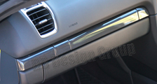  Porsche 981 718 991 911 carbon dash trim lining cup holder cover strip interior dashboard linings carbon parts 
