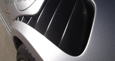 Porsche 991 911 GT3RS Carbon Blende Lüftung Kotflügel Lufteinlässe Lamellen Exterieur Carbonteile 