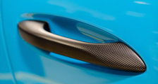  Porsche 991.2 718 Carbon Türgriff Griff Blende Tür Exterieur Carbonteile 