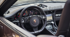  Porsche 981 718 991 911 carbon sport design steering wheel trim arm airbag surround cover carbon parts 