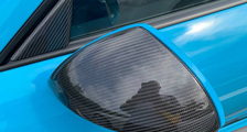  Porsche 981 718 991 911 Carbon Sport Design Spiegel Gehäuse Fenster Dreieck Blende Seitenspiegel Carbonteile 