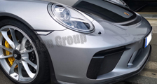  Porsche 991 991.2 GT3 911 Carbon Spoiler Lippe Front Stoßstange Tagfahrleuchten Verkleidung Lufteinlass Carbonteile 