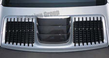  Porsche 991 991.2 turbo 911 carbon engine lid air intake scoop vent cover exterior carbon parts 