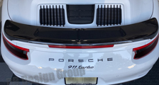  Porsche 991 991.2 turbo 911 Carbon Motor Deckel Lufteinlass Hutze Verkleidung Heck Spoiler Flügel Carbonteile Exklusive Serie 