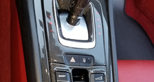  Porsche 981 718 991 911 carbon console trim lining ash tray PDK shifter surround cover center console carbon parts 