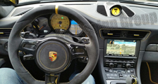  Porsche 981 718 991 911 carbon sport steering wheel trim arm airbag surround cover PDK shift paddles carbon parts 