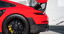  Porsche 991 991.2 GT2 RS 911 carbon rear bumper diffusor cover wing bar support exterior carbon parts 