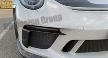  Porsche 991 991.2 GT3 RS 911 Carbon Front Spoiler Lippe Lufteinlass Blende Exterieur Weissach Carbonteile 