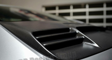  Porsche 991 GT3RS 911 carbon engine lid trim panel air intake vent cover exterior carbon parts 