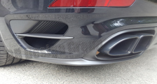  Porsche 991 991.2 turbo 911 carbon rear diffusor spoiler lip exhaust pipe surround trim exterior carbon parts 