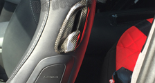  Porsche 981 718 991 911 carbon sport seat back lever backrest handle carbon parts 