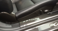  Porsche 981 718 991 911 carbon sport seat switch trim panel seat adjusting lever cover carbon parts 