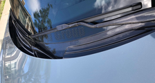  Porsche 981 718 991 911 carbon windshield cowl trim panel rain water windscreen cover wiper blade arm carbon parts 