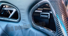  Porsche 986 996 911 Carbon Recaro Schalensitz Blende Gurt Rosette Rennsitz Carbonteile 