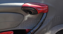  Porsche 986 Boxster Carbon Tür Griff Verkleidung Öffner Zuziehgriff Türverkleidung Carbonteile 