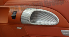  Porsche 987 997 911 Carbon Interieur Türgriff Tür Öffner Türverkleidung Carbonteile 