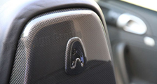 Porsche 987 997 911 Carbon Sitz Schale Blende Sportsitz Lehne Carbonteile 