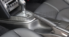 Porsche 987 997 911 Carbon Mittelkonsole Ascher Deckel Ablagefach Deckel Blende Armlehne Schaltkulisse Tiptronic Konsole Carbonteile 
