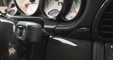  Porsche 997 997.2 911 Carbon Cockpit Tacho Blende Lenksäule Verkleidung Carbonteile 