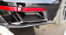  Porsche 911 992 turbo Carbon Heck Diffusor Luftauslass Verkleidung Heck Stoßstange Lüftung Kanal Exterieur Carbonteile 