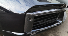  Porsche 911 992 turbo Carbon Parksensor Hutze Verkleidung Lufteinlass Blende Front Stoßstange Carbonteile 