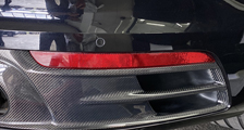  Porsche 911 992 Carrera Carbon Heck Diffusor Sport Auspuff Verkleidung Heck Sport Design Stoßstange Exterieur Carbonteile 